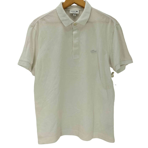 ラコステ LACOSTE レギュラーフィットストレッチパリポロシャツ メンズ import:M