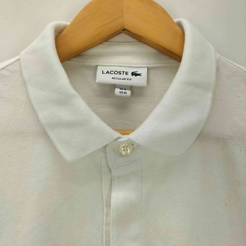 ラコステ LACOSTE レギュラーフィットストレッチパリポロシャツ メンズ import:M