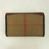 バーバリー BURBERRY MADE IN ITALY レザー切り替え ノバチェック 二つ折り財布 レディース