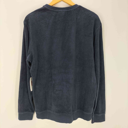 ラコステ LACOSTE カシミヤ混 パイル地 クルーネックスウェット メンズ import:L