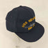 MADE IN USA フロント刺繍スナップバック6パネルキャップ USS NEW YORK メンズ