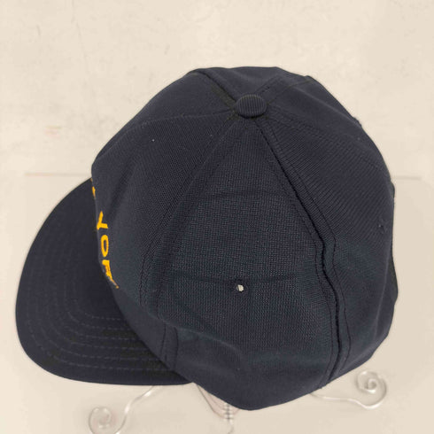 MADE IN USA フロント刺繍スナップバック6パネルキャップ USS NEW YORK メンズ