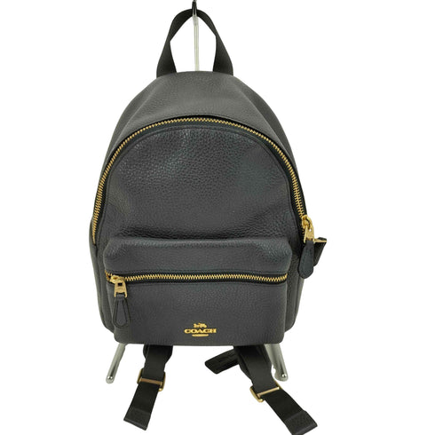 コーチ COACH F28995 Mini Charlie Backpack in Pebble Leather ミニチャーリー レザーリュック レディース