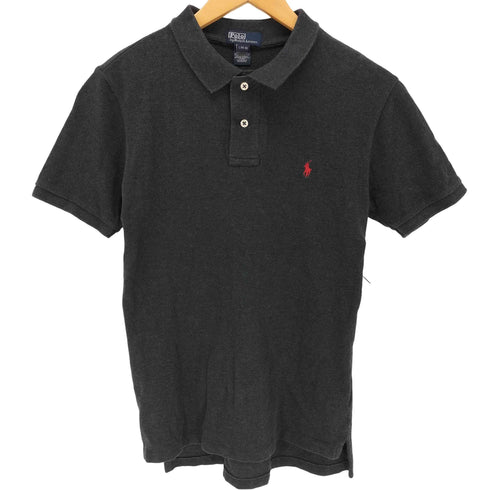 ポロバイラルフローレン Polo by RALPH LAUREN ワンポイント刺繍ポロシャツ メンズ import:L
