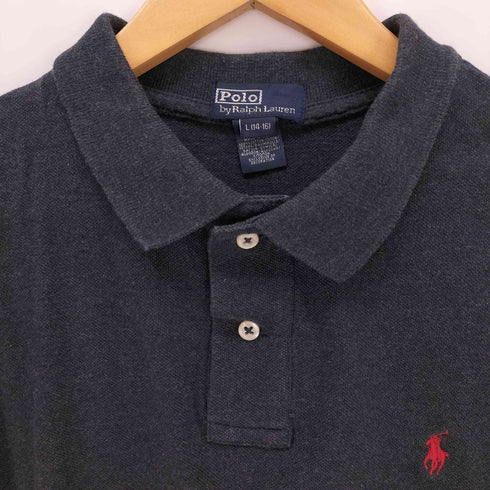 ポロバイラルフローレン Polo by RALPH LAUREN ワンポイント刺繍ポロシャツ メンズ import:L