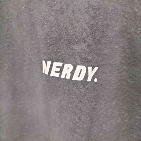 ノルディー nerdy バックロゴプリントスウェットプルオーバー メンズ JPN:M