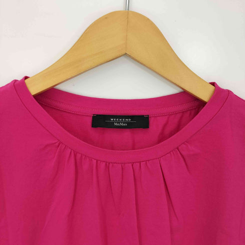 ウィークエンドマックスマーラ Weekend Max Mara ギャザー フレンチスリーブTシャツ レディース JPN:XS