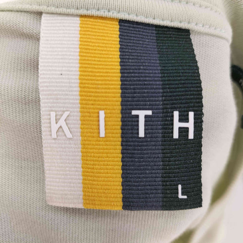 キス KITH セリフ ロゴ刺繍 Serif T-Shirt メンズ import:L