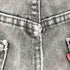 リーバイス Levis 90-00S USA製 505 REGLAR FIT ボタン裏554 ストレート ブラックデニムパンツ メンズ W33L34