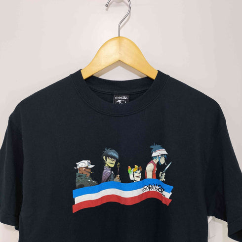 00S 全面プリント 初期 クルーネックTシャツ メンズ import:M