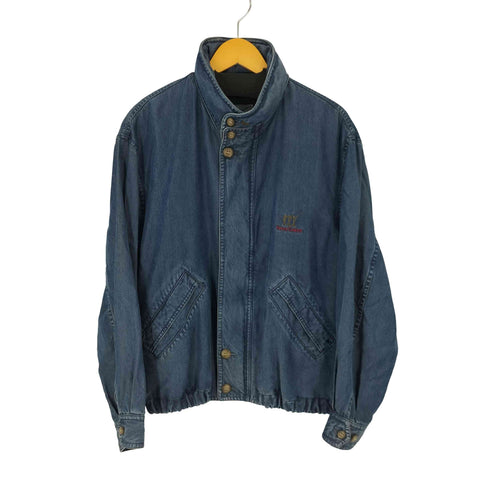 Henry Cottonʼ s スタンドカラーデニムブルゾン インディゴ スウィングトップ メンズ JPN:48