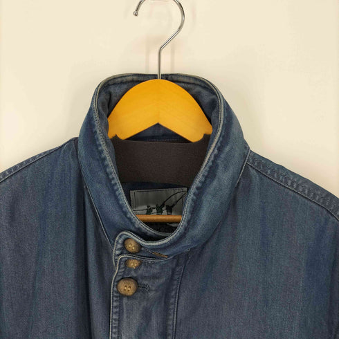 Henry Cottonʼ s スタンドカラーデニムブルゾン インディゴ スウィングトップ メンズ JPN:48