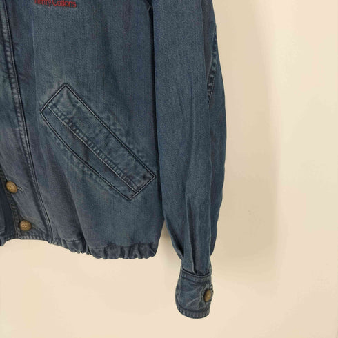 Henry Cottonʼ s スタンドカラーデニムブルゾン インディゴ スウィングトップ メンズ JPN:48