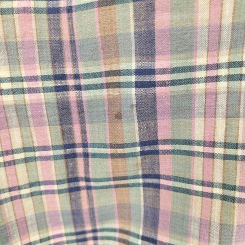 INDIA MADRAS 80S マドラスチェック スラックス コットンパンツ メンズ