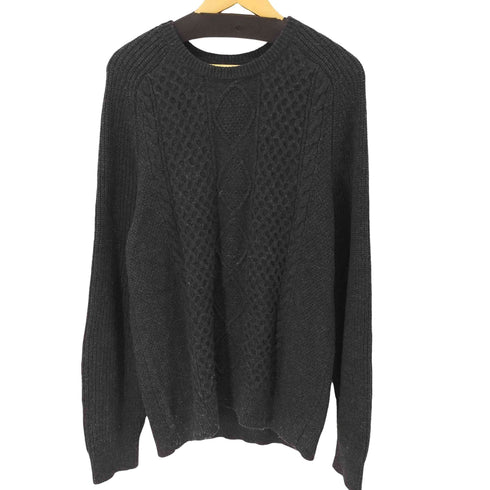ギャップ Gap ケーブル切替 クルーネックセーター メンズ JPN:L