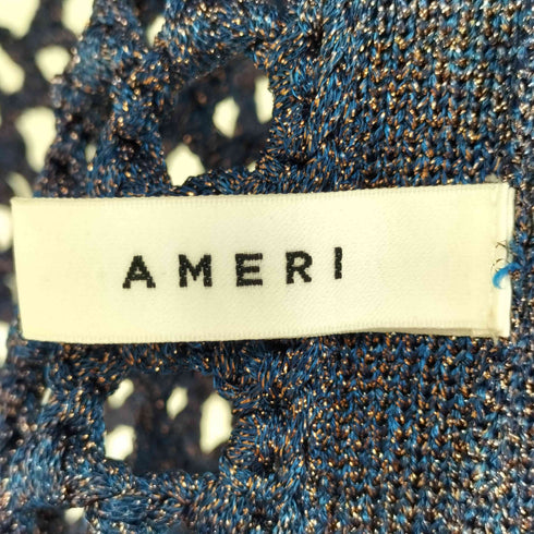 アメリ AMERI ラメメッシュベスト レディース FREE