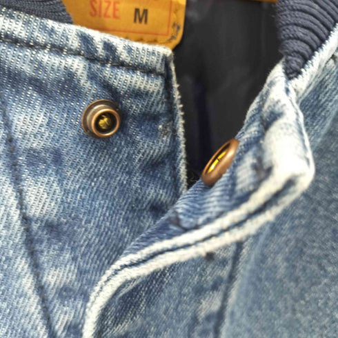 リーバイス Levis インディゴデニムスタジャン スナップボタン 裏地キルティング メンズ JPN:M