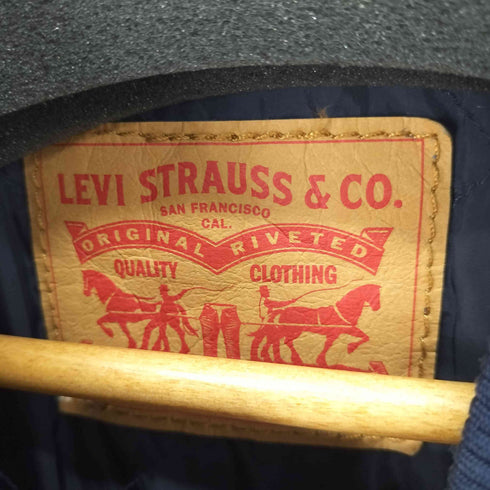 リーバイス Levis インディゴデニムスタジャン スナップボタン 裏地キルティング メンズ JPN:M