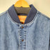 リーバイス Levis インディゴデニムスタジャン スナップボタン 裏地キルティング メンズ JPN:M