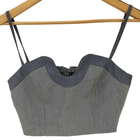 アメリ AMERI wave line short bustier レディース