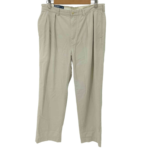 ポロバイラルフローレン Polo by RALPH LAUREN ANDREW PANT ポロチノ 2タック ワイドチノパンツ メンズ 35/30