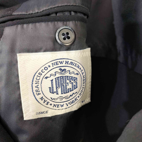ジェイプレス J.PRESS ダブルブレスト 金ボタン 紺ブレザー メンズ 11