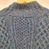 H. ROBINSON KNITTING イギリス製 総柄 木ボタン ウール ローゲージ ケーブル ニット ジャケット メンズ 2