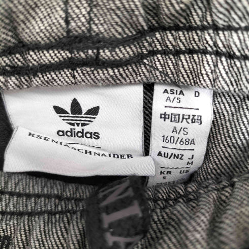アディダスオリジナルス adidas Originals KSENIASCHNAIDER パッチワークジーンズ レディース S