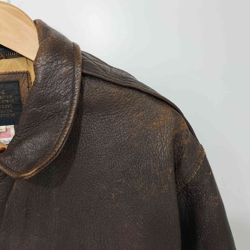 80-90s TYPE A-2 CONTRACT NO.1978-08 FLIGHT JACKET フライトジャケット メンズ import:L