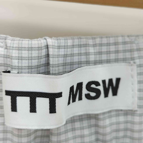 ティーモダンストリートウエア TTT_MSW 23SS Three layer pants メンズ JPN:L