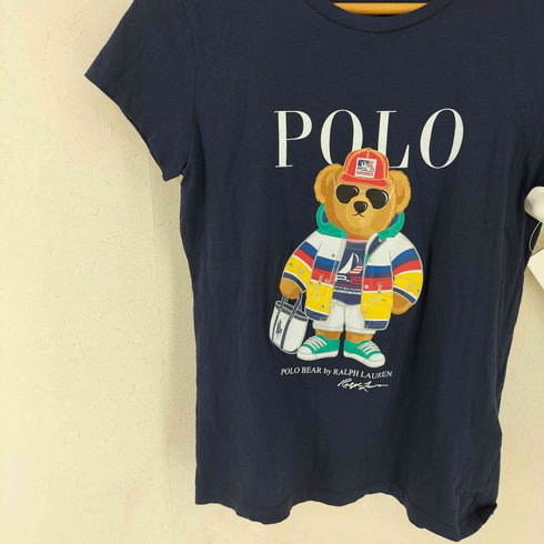ポロラルフローレン POLO RALPH LAUREN ミレニアルベア プリントTシャツ ピチT レディース import:XS 150/8A
