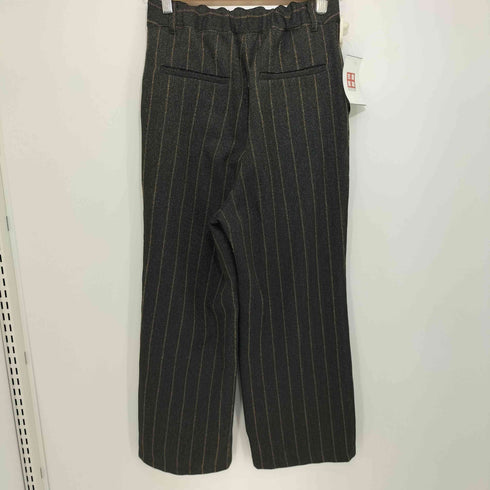 ユナイテッドトウキョウ UNITED TOKYO 19AW パターンストレートパンツ ストライプヘリンボーンパンツ レディース 1