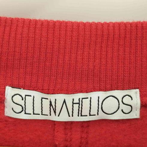 SCLCNAHCLIOS ビジュー装飾フロントロゴ バック刺繍ロゴ スウェット メンズ
