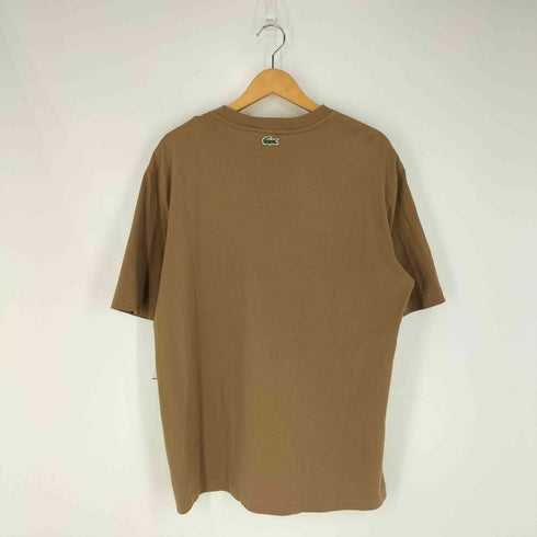 ラコステ LACOSTE オーバーサイズヴィンテージワニロゴプリントTシャツ メンズ import:M