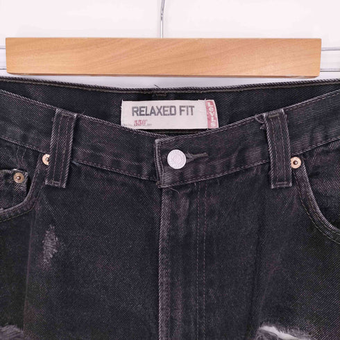 リーバイス Levis RELAXED FIT 550 デストロイデニム バギー メンズ W36 L34