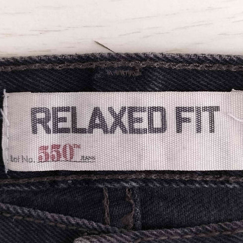 リーバイス Levis RELAXED FIT 550 デストロイデニム バギー メンズ W36 L34