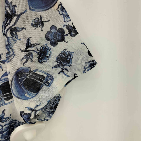 ベルパー BELPER 24SS PRINTED MESH TOP レディース JPN:2