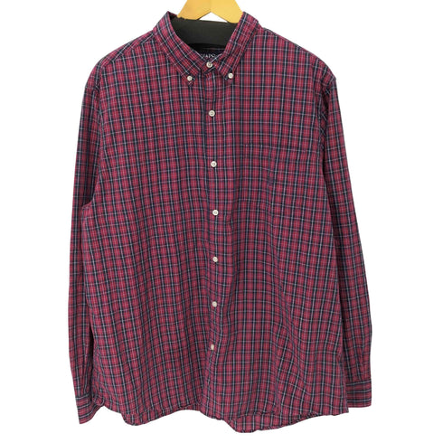チャップス CHAPS EASY CARE BDチェック L/S シャツ ビッグサイズ メンズ import:XL