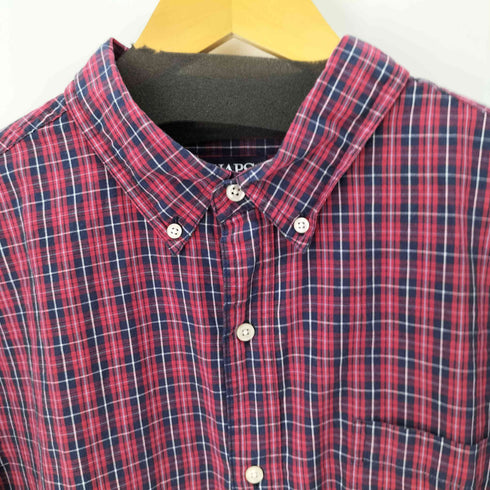 チャップス CHAPS EASY CARE BDチェック L/S シャツ ビッグサイズ メンズ import:XL