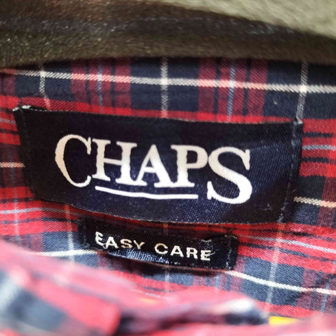チャップス CHAPS EASY CARE BDチェック L/S シャツ ビッグサイズ メンズ import:XL