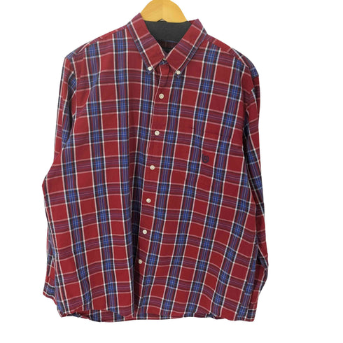 チャップス CHAPS EASY CARE BDチェック L/S シャツ ビッグサイズ メンズ import:L