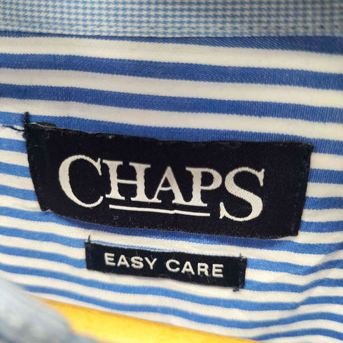 チャップス CHAPS EASY CARE BDストライプ L/S シャツ ビッグサイズ メンズ import:L