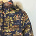 フレッドペリー FRED PERRY ×Nowartt DOWN JACKET ファーダウンジャケット レディース JPN:M