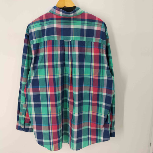 チャップス CHAPS EASY CARE BDチェック L/S シャツ ビッグサイズ カラフル メンズ 2XB
