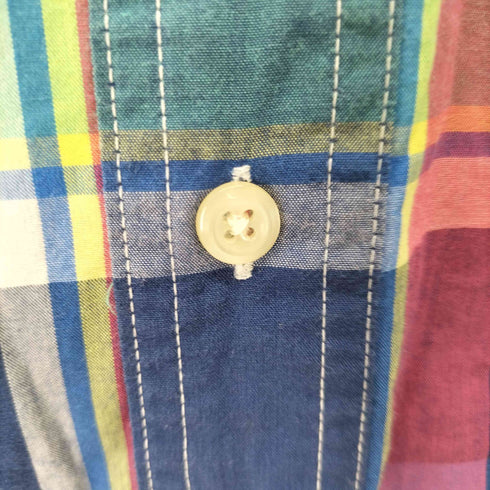 チャップス CHAPS EASY CARE BDチェック L/S シャツ ビッグサイズ カラフル メンズ 2XB