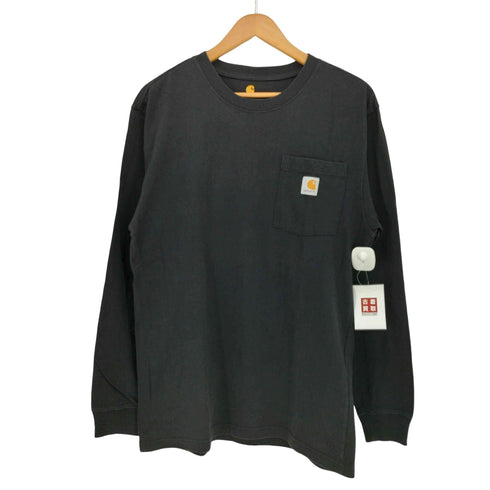 カーハート Carhartt メキシコ製 ORIGINAL FIT WORKWEAR POCKET LONG-SLEEVE T-SHIRT フロントポケット ロングスリーブ Tシャツ メンズ import:S