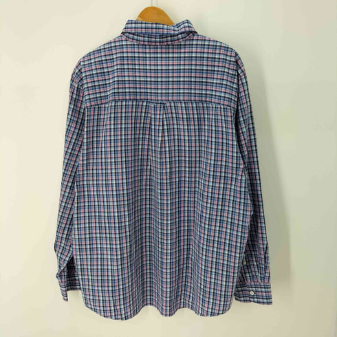チャップス CHAPS EASY CARE BDチェック L/S シャツ ビッグサイズ カラフル メンズ XXL