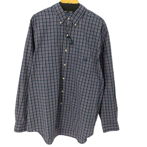 チャップス CHAPS EASY CARE BDチェック L/S シャツ ビッグサイズ カラフル メンズ 2XB