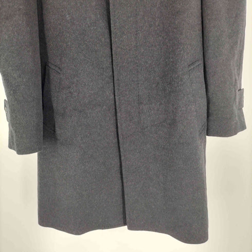 GIULIANO GROSSONI PURE CASHMERE ピュアカシミヤ ステンカラーコート バルマカーンコート メンズ 92 A3