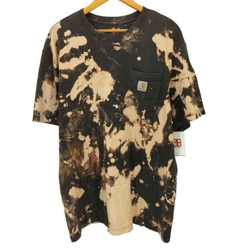 カーハート Carhartt タイダイ染め ORIGINAL FIT ワンポイントロゴ S/S ポケットTシャツ メンズ import:L